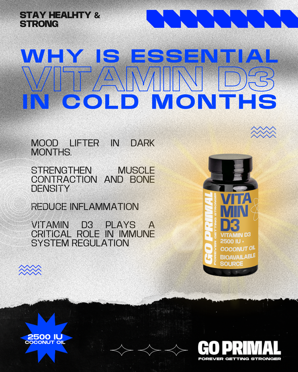 Why Vitamin D3 is Essential in Cold Months