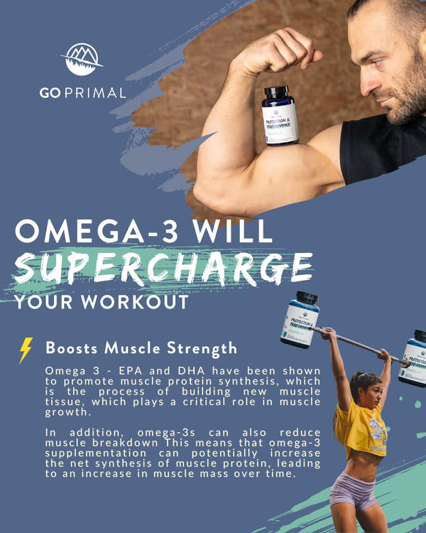 How Omega3 can Supercharge your Workout - GO PRIMAL