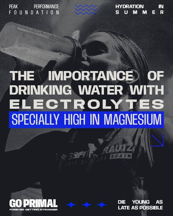 Magnesium and Electrolytes drink: Hydration that you feel, backed by science. - GO PRIMAL