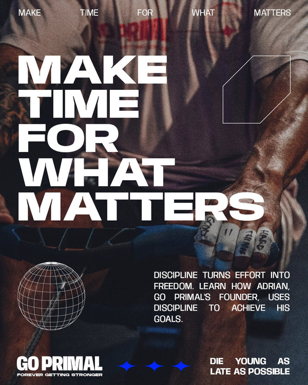 New Year Resolution: Make Time for What Matters - GO PRIMAL