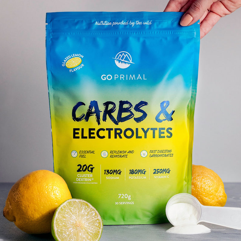 Carbs & Electrolitos - Dextrina Ciclica®, Sodio y Potasio