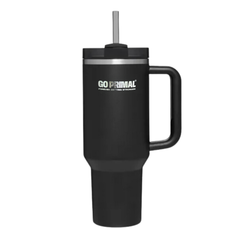 GO PRIMAL QUENCHER H20 TUMBLER. 1.18L / 40oz. Stainless Steel Shaker