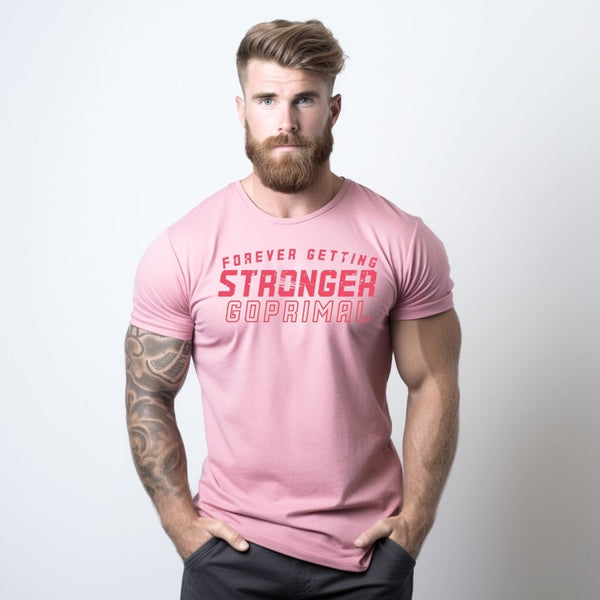 Camiseta algodon organico "Forever Getting Stronger "