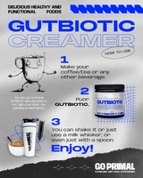 Gutbiotic Kaffeeweißer - Pre- und ProBiotikum - Darmgesundheit - Immunität 