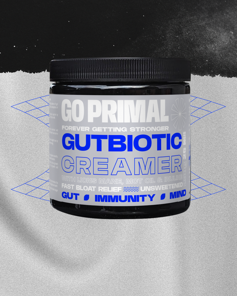 Gutbiotic  Creamer - Pre and ProBiotic · Gut · Immunity · Mind