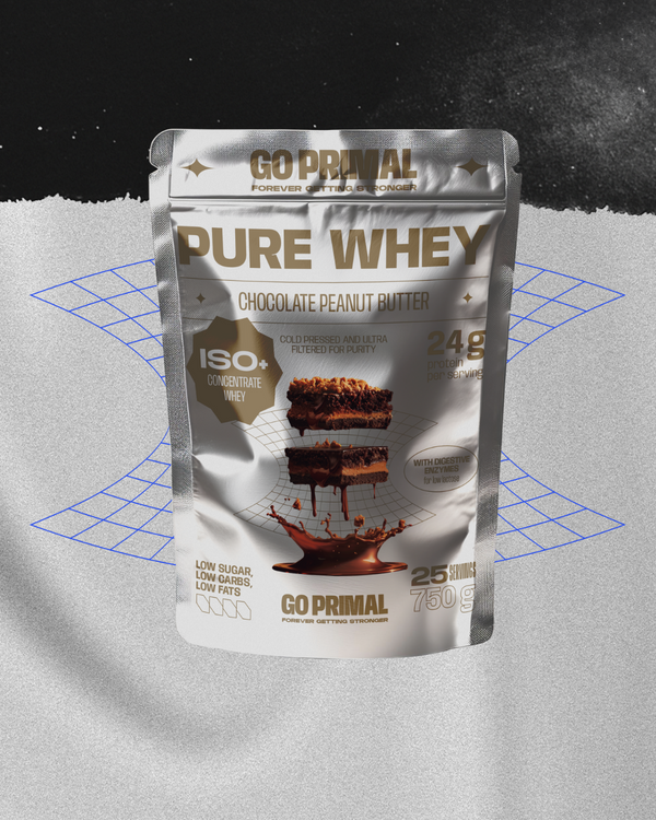 Pure Whey Protein · 70% ISO + 30% Concentrate