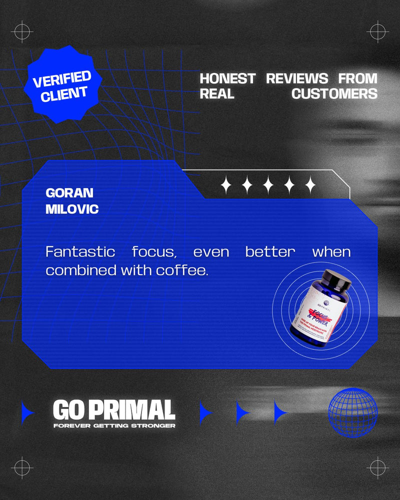 Focus & Power - The Primal Nootropic - GO PRIMALSupplementGO PRIMAL