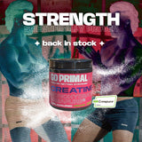 Go Primal Creatine Monohydrate Creapure®️ - Unflavoured - GO PRIMALSupplementGO PRIMAL