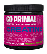 Go Primal Creatine Monohydrate Creapure®️ - Unflavoured - GO PRIMALSupplementGO PRIMAL