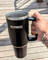 GO PRIMAL QUENCHER H20 TUMBLER. 1.18L / 40oz. Stainless Steel Shaker - GO PRIMALGO PRIMAL