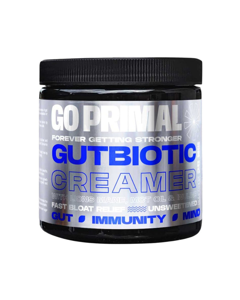 Gutbiotic Creamer - Pre and ProBiotic · Gut · Immunity · Mind - GO PRIMALSupplementGO PRIMAL