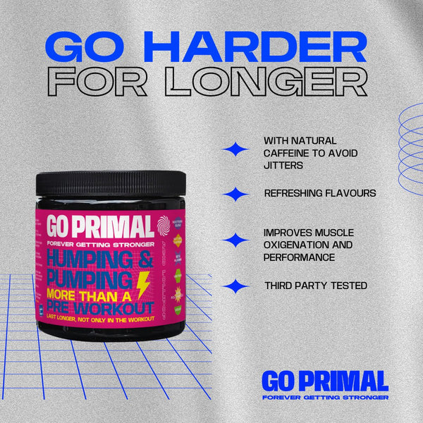 Hvmping and Pumping - More than a Pre - Workout - GO PRIMALSupplementGO PRIMAL