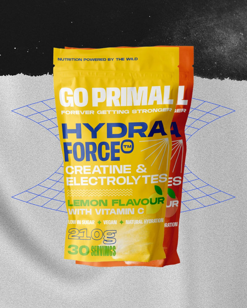 HydraForce - Electrolytes, Creatine and Vit. C - GO PRIMALSupplementGO PRIMAL