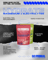 Hydrate - Magnesium & Electrolytes. - GO PRIMALSupplementGO PRIMAL