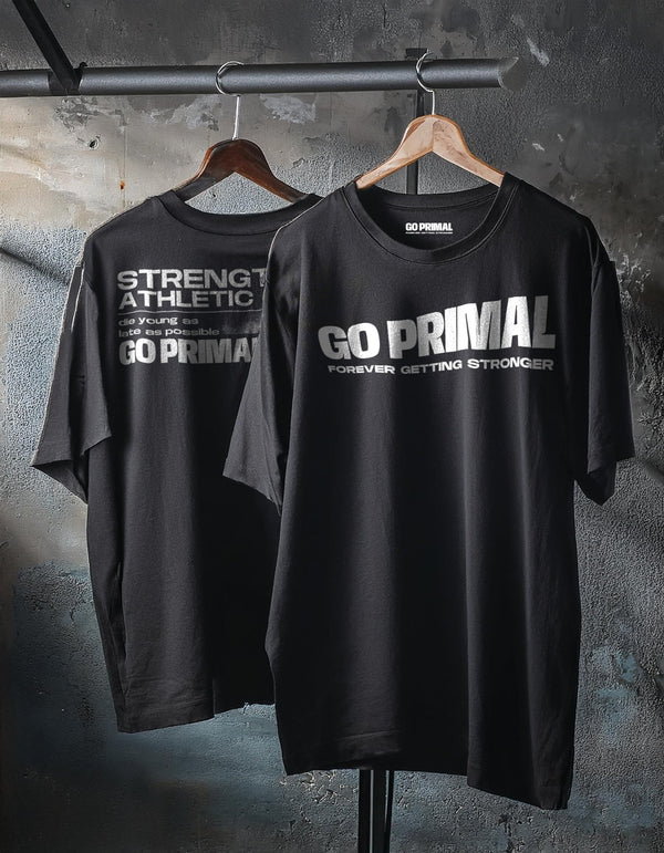 Iconic GO PRIMAL Tri Blend T-shirt - GO PRIMALT-ShirtGO PRIMAL