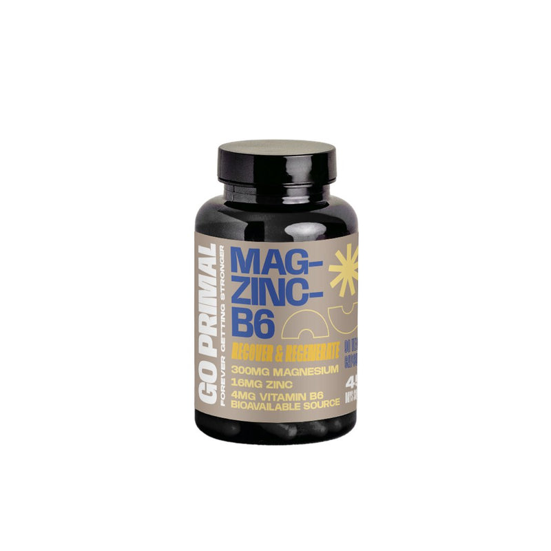 Magnesium, Zinc & Vit. B6 - Recover & Regenerate - GO PRIMALSupplementGO PRIMAL