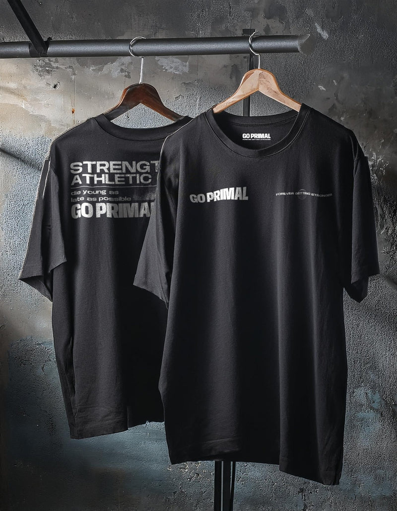 Oversize Strength Club T-shirt - GO PRIMALT-ShirtGO PRIMAL