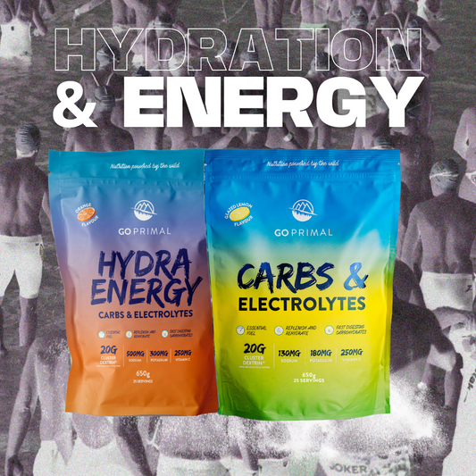 HydraEnergy - Carbs & Electrolitos - Dextrina Ciclica®, Sodio y Potasio