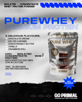 Proteína Pure Whey · 70% ISO + 30% Concentrada