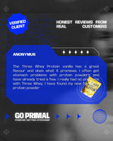 Single Serving Three Whey Protein - GO PRIMALSupplementGO PRIMAL