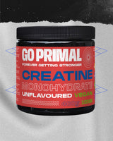 Ultrapure Creatine Monohydrate - Unflavoured - GO PRIMALSupplementGO PRIMAL