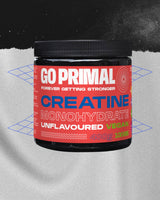 Ultrapure Creatine Monohydrate - Unflavoured - GO PRIMALSupplementGO PRIMAL